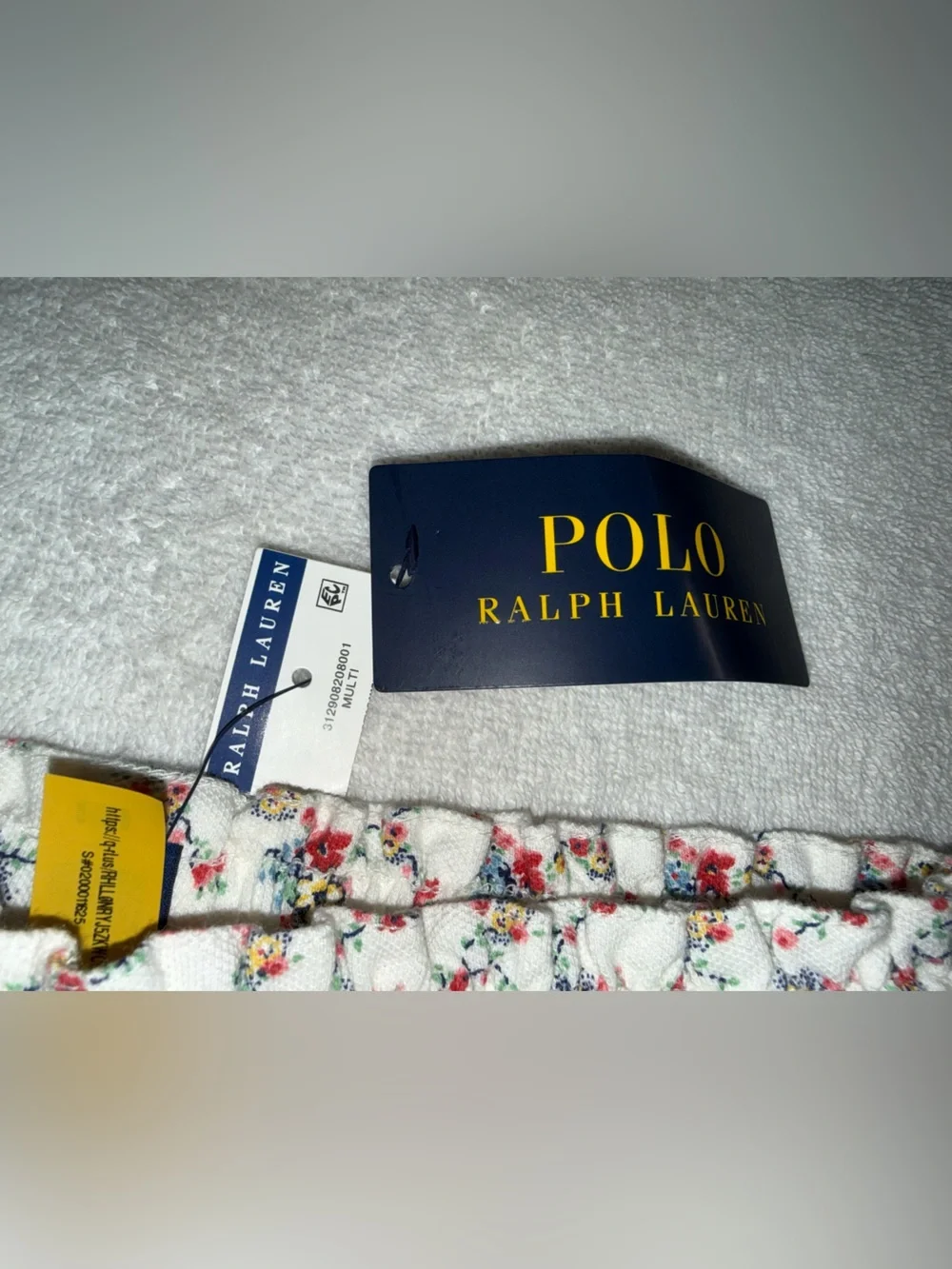 Polo Ralph Lauren Floral Drawstring Shorts - Girls Size 6X NWT!!